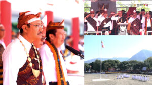 Pelaksanaan Upacara Peringatan Hari Lahir Pancasila Tingkat Provinsi NTT Tahun 2026 di Kabupaten Ende